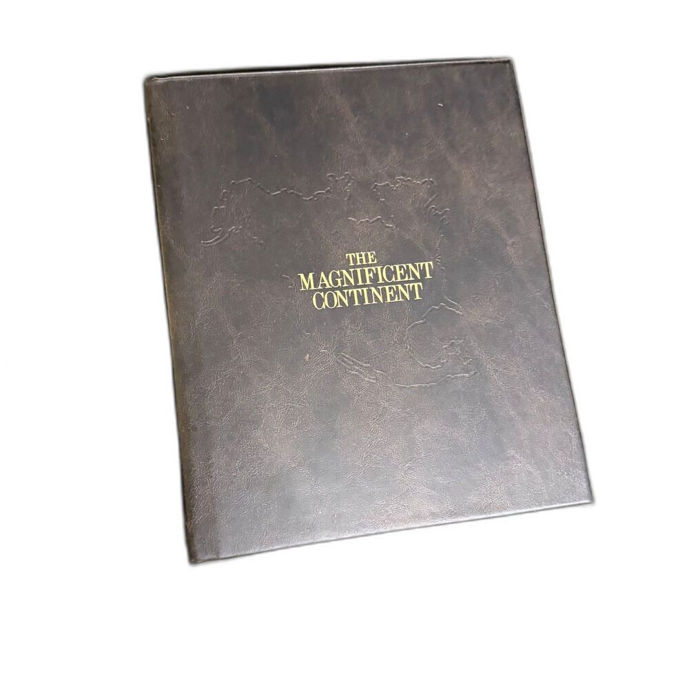 Vintage The Magnificent Continent 1975 Hardcover Book Coffee Table North America